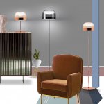 Торшер NOTEN L Серый ImperiumLoft 178215-26