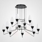 Подвесная люстра TACT 8+4 ImperiumLoft 178239-26