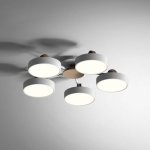 Потолочная люстра MOVE 5 Gray ImperiumLoft 178249-26