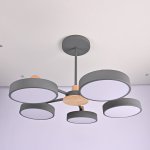 Потолочная люстра MOVE 5 Gray ImperiumLoft 178249-26