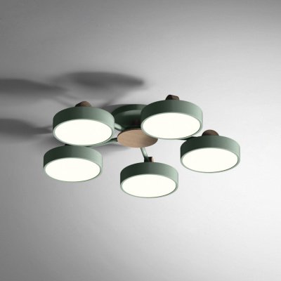 Потолочная люстра MOVE 5 Green ImperiumLoft 178250-26