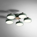 Потолочная люстра MOVE 5 Green ImperiumLoft 178250-26