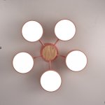 Потолочная люстра MOVE 5 Pink ImperiumLoft 178251-26
