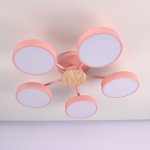 Потолочная люстра MOVE 5 Pink ImperiumLoft 178251-26