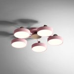 Потолочная люстра MOVE 5 Pink ImperiumLoft 178251-26