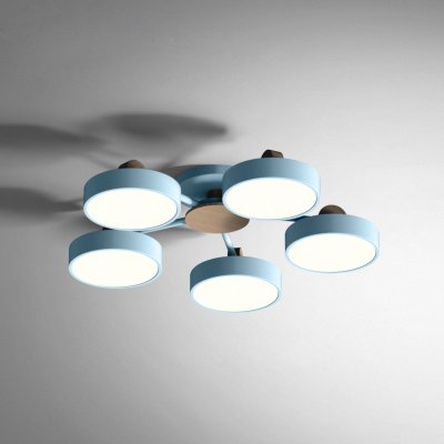 Потолочная люстра MOVE 5 Blue ImperiumLoft 178252-26