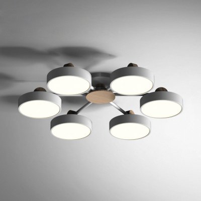 Потолочная люстра MOVE 6 Gray ImperiumLoft 178253-26