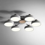 Потолочная люстра MOVE 6 Gray ImperiumLoft 178253-26