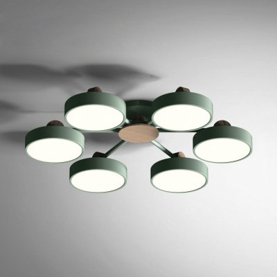 Потолочная люстра MOVE 6 Green ImperiumLoft 178254-26