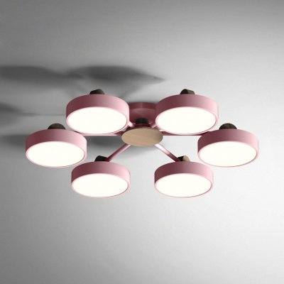 Потолочная люстра MOVE 6 Pink ImperiumLoft 178255-26