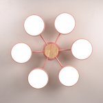 Потолочная люстра MOVE 6 Pink ImperiumLoft 178255-26