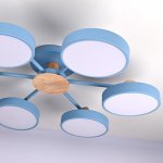 Потолочная люстра MOVE 6 Blue ImperiumLoft 178256-26