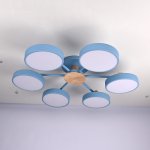Потолочная люстра MOVE 6 Blue ImperiumLoft 178256-26