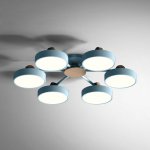 Потолочная люстра MOVE 6 Blue ImperiumLoft 178256-26