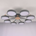 Потолочная люстра MOVE 8 Gray ImperiumLoft 178257-26