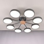 Потолочная люстра MOVE 8 Gray ImperiumLoft 178257-26