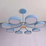 Потолочная люстра MOVE 8 Blue ImperiumLoft 178259-26