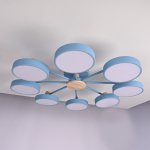 Потолочная люстра MOVE 8 Blue ImperiumLoft 178259-26