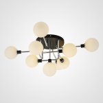 Подвесная люстра NEXO 9 Белый, Серебро ImperiumLoft 178281-26