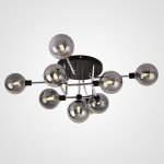 Подвесная люстра NEXO 9 Серый, Серебро ImperiumLoft 178285-26