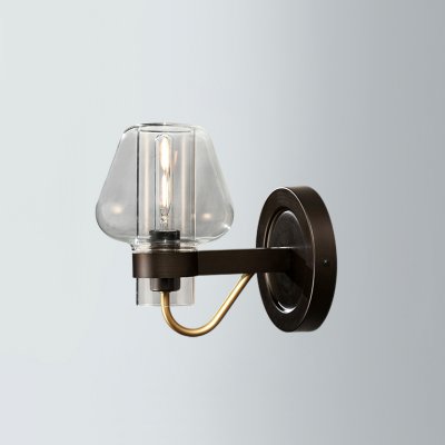 Бра MONTALEMBERT SCONCE BY Studios Черный, Прозрачный ImperiumLoft 178298-26 Бра MONTALEMBERT SCONCE BY Studios Черный, Прозрачный ImperiumLoft 178298-26