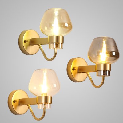 Бра MONTALEMBERT SCONCE BY Studios Золото, Дымчатый ImperiumLoft 178299-26