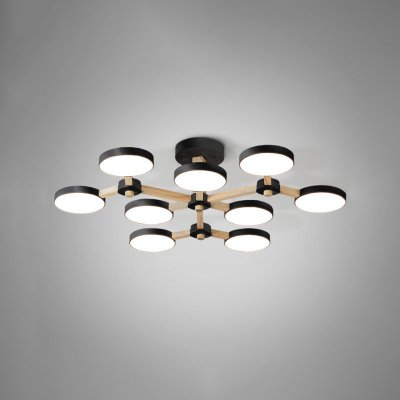 Подвесная люстра TURNA Черный ImperiumLoft 178306-26 Подвесная люстра TURNA Черный ImperiumLoft 178306-26