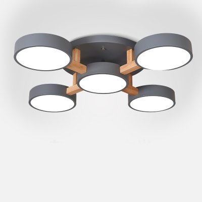 Потолочная люстра JOIST 5 Gray ImperiumLoft 178329-26