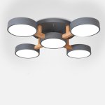 Потолочная люстра JOIST 5 Gray ImperiumLoft 178329-26