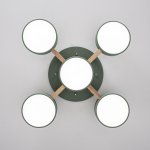 Потолочная люстра JOIST 5 Green ImperiumLoft 178330-26