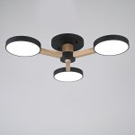 Потолочная люстра TURNA 3 Black ImperiumLoft 178331-26