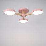 Потолочная люстра TURNA 3 Pink ImperiumLoft 178333-26