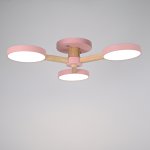 Потолочная люстра TURNA 3 Pink ImperiumLoft 178333-26