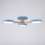 Потолочная люстра TURNA 3 Blue ImperiumLoft 178334-26
