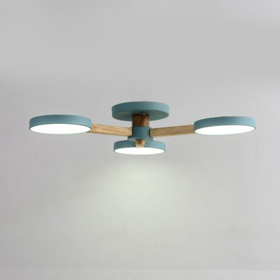 Потолочная люстра TURNA 3 Blue ImperiumLoft 178334-26