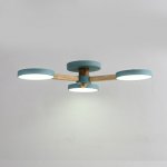 Потолочная люстра TURNA 3 Blue ImperiumLoft 178334-26