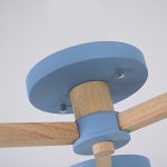 Потолочная люстра TURNA 3 Blue ImperiumLoft 178334-26
