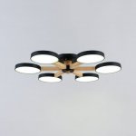 Потолочная люстра TURNA 6 Black ImperiumLoft 178336-26