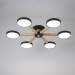Потолочная люстра TURNA 6 Black ImperiumLoft 178336-26