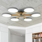 Потолочная люстра TURNA 6 Gray ImperiumLoft 178337-26