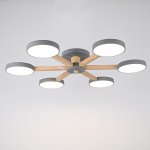 Потолочная люстра TURNA 6 Gray ImperiumLoft 178337-26