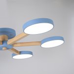 Потолочная люстра TURNA 6 Blue ImperiumLoft 178338-26