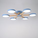 Потолочная люстра TURNA 6 Blue ImperiumLoft 178338-26