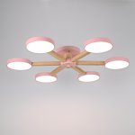 Потолочная люстра TURNA 6 Pink ImperiumLoft 178339-26
