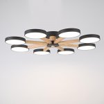 Потолочная люстра TURNA 8 Black ImperiumLoft 178341-26