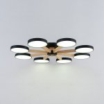 Потолочная люстра TURNA 8 Black ImperiumLoft 178341-26