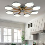 Потолочная люстра TURNA 8 Black ImperiumLoft 178341-26