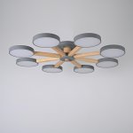 Потолочная люстра TURNA 8 Gray ImperiumLoft 178342-26
