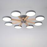 Потолочная люстра TURNA 8 Gray ImperiumLoft 178342-26