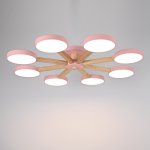 Потолочная люстра TURNA 8 Pink ImperiumLoft 178343-26